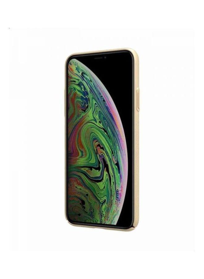 Nillkin Super Frosted Shield Matte Case For Apple iPhone 11 Pro Max (with Logo cutout) Golden - Image 3