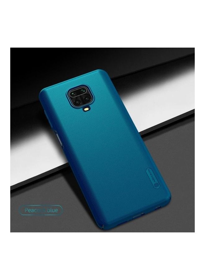 Nillkin Super Frosted Shield Matte Case For Xiaomi mi Note 9 Pro / Note 9 Pro Max / Note 9S / Poco M2 Pro blue - Image 3