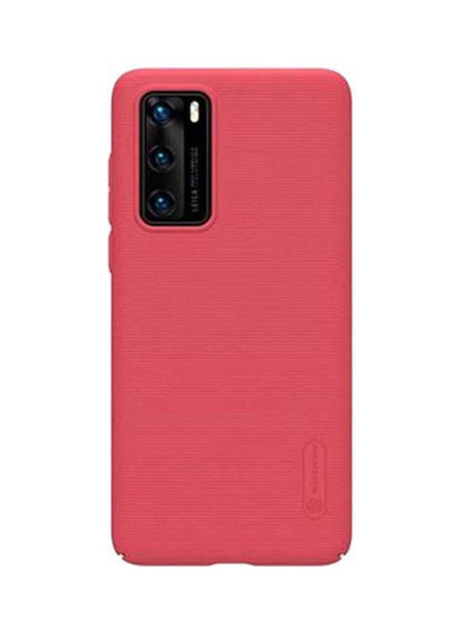 Nillkin Super Frosted Shield For  Huawei P40 Red - Image 1