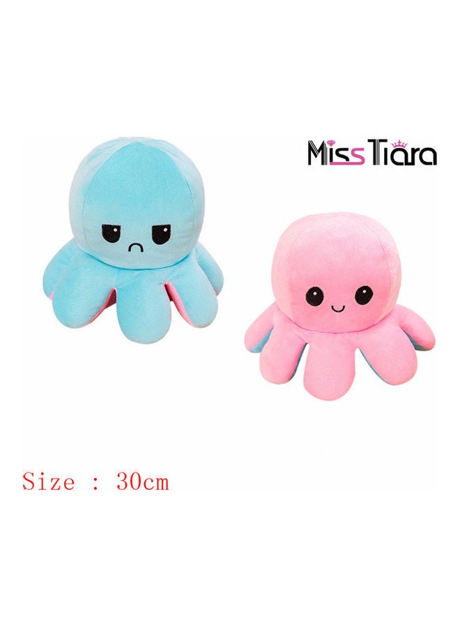 مس تيارا لعبة حيوان محشوّ بتصميم أخطبوط 30سم - Image 1