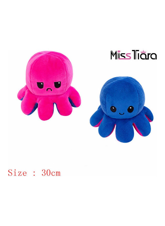 مس تيارا لعبة حيوان محشوّ بتصميم أخطبوط 30سم - Image 1