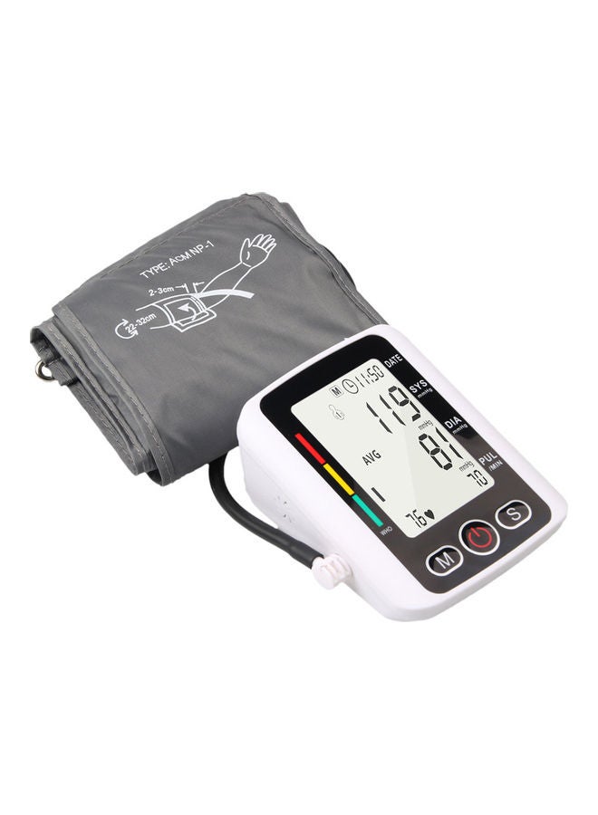 جهاز قياس ضغط الدّم محمول بشاشة LCD رقمية أوتوماتيكية - Image 2