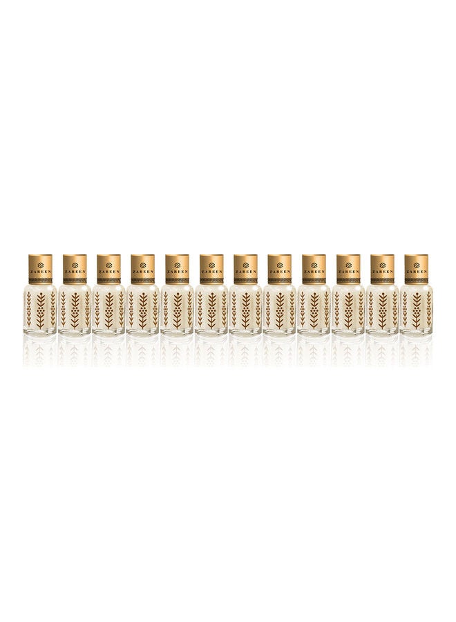 ZAREEN 12-Piece Original White Musk Perfume Oil Set 6ml  - Image 4