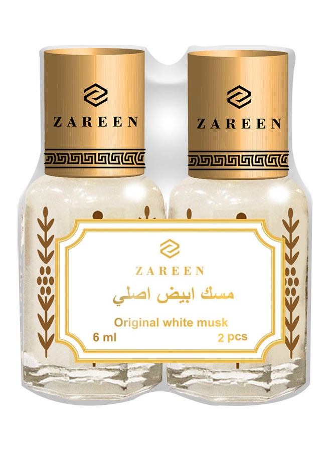 ZAREEN 2-Piece Original White Musk Perfume Oil Set 6ml  - Image 1