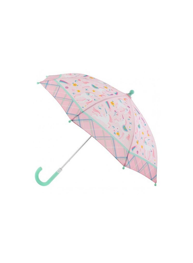 Stephen Joseph Unicorn Umbrella Pink - Image 1