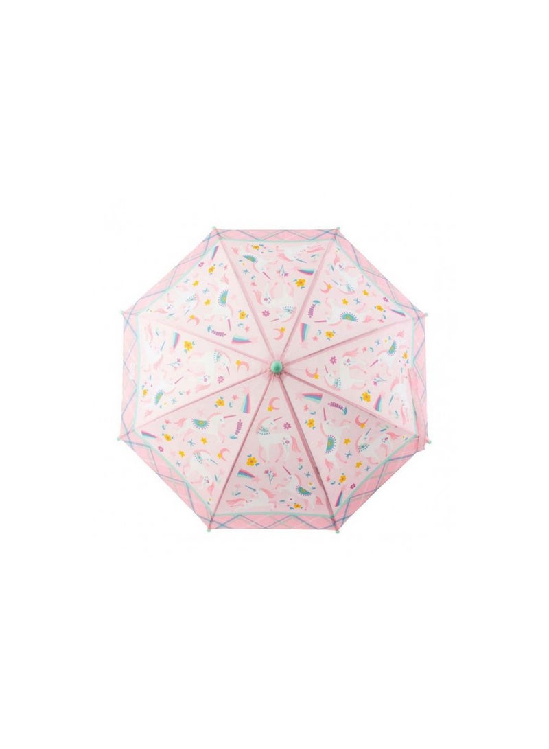 Stephen Joseph Unicorn Umbrella Pink - Image 2