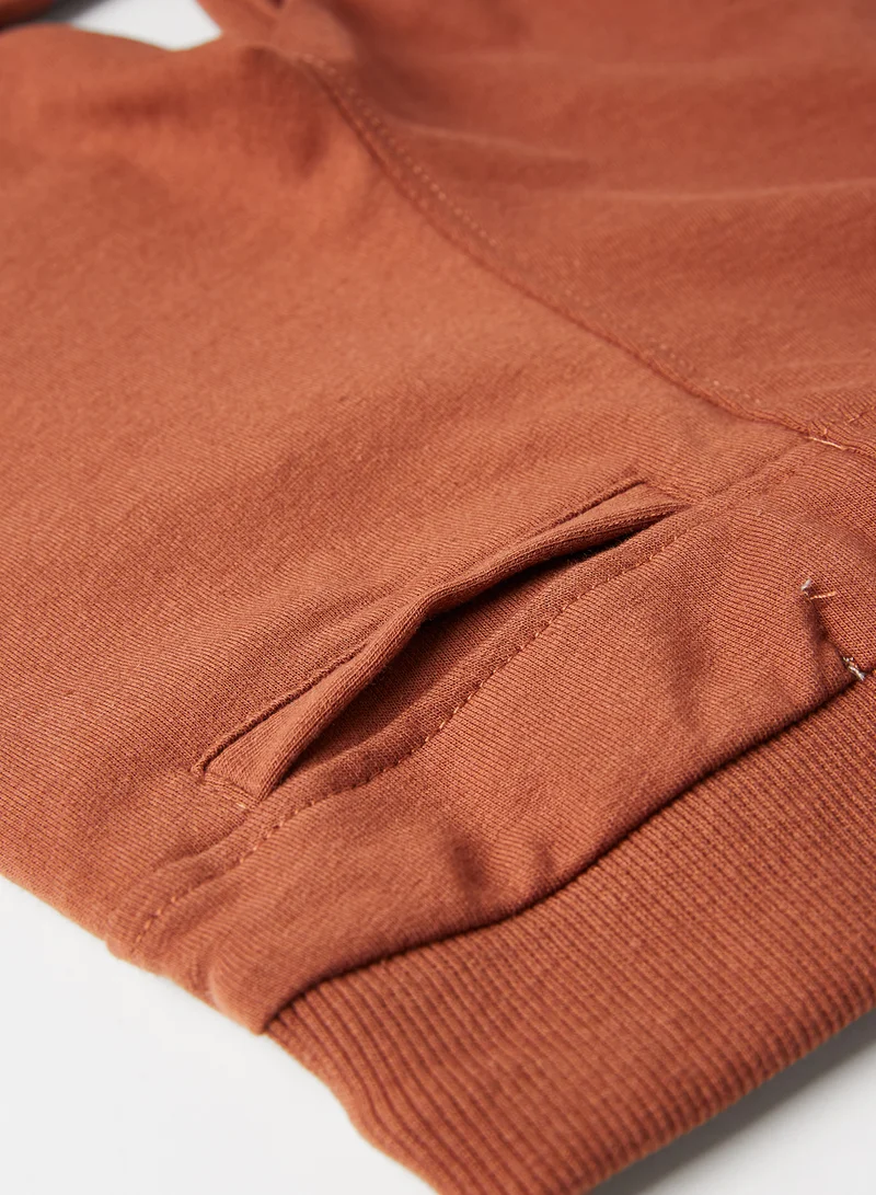 koko noko Kids/Teen Panelled Sweatpants Camel