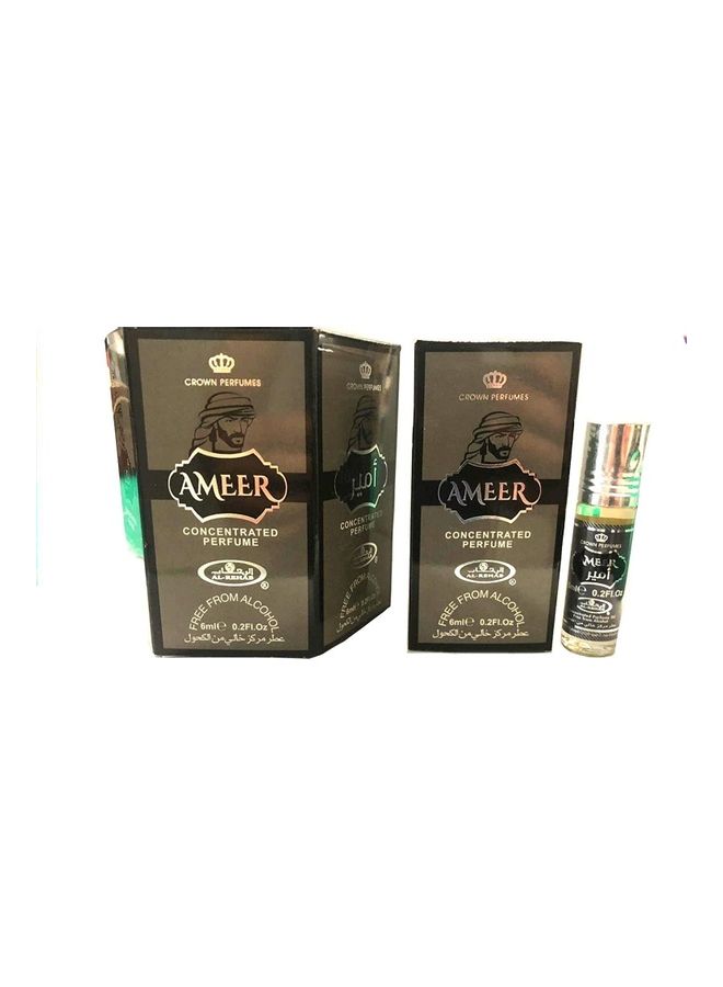 Al Rehab 3-Piece Ameer Concentrated Perfume Oil 6ml  - Image 3