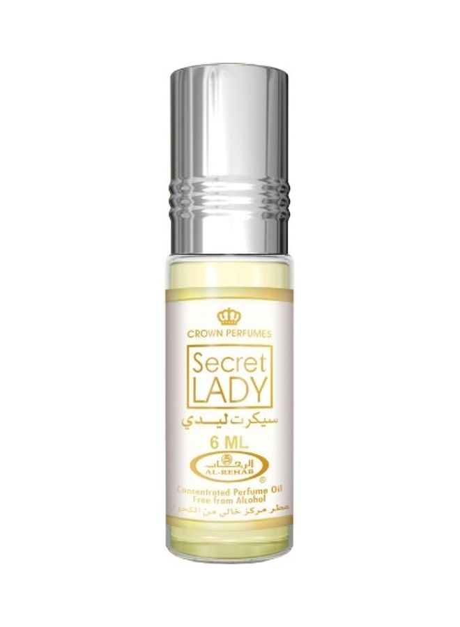 Al Rehab 3-Piece Secret Lady Concentrated Perfume Oil Set 6ml - Image 1