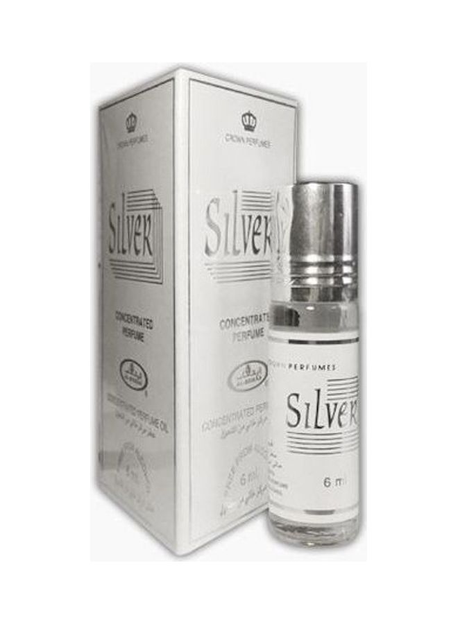 Al Rehab 3-Piece Silver Concentrated Perfume Oil Set 6ml - Image 2