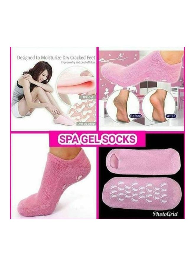 Toshionics - Moisturizing Gel Spa Socks For Repairing and Softening Dry Cracked Feet - Image 1
