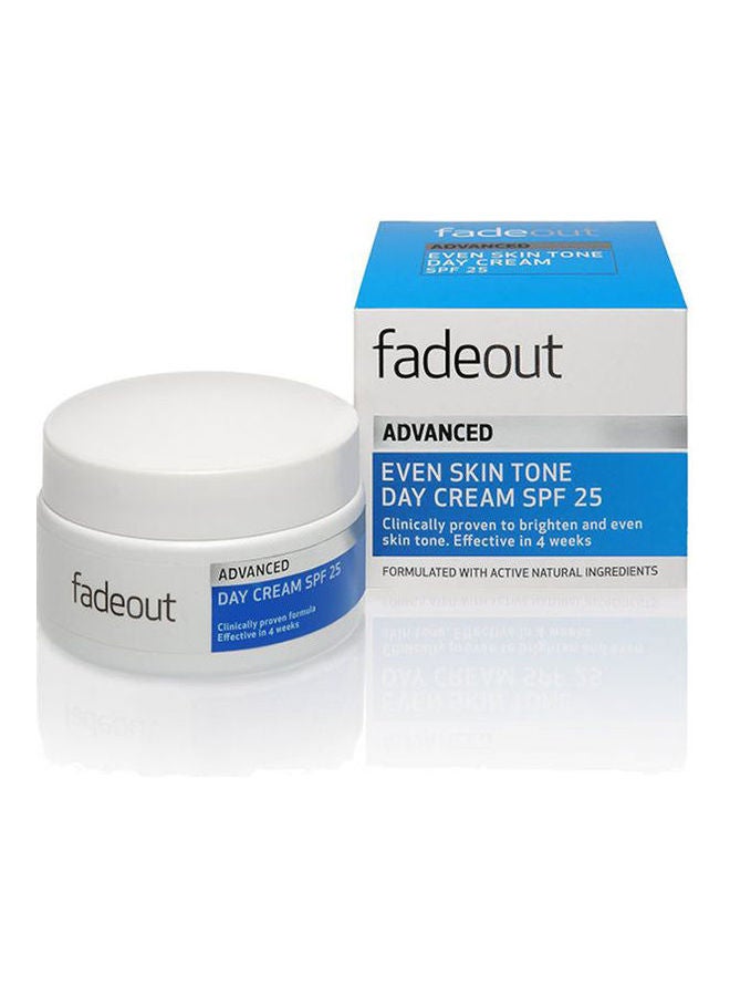 FADE OUT Advanced Whitening Day Cream Spf 25 Multicolour 