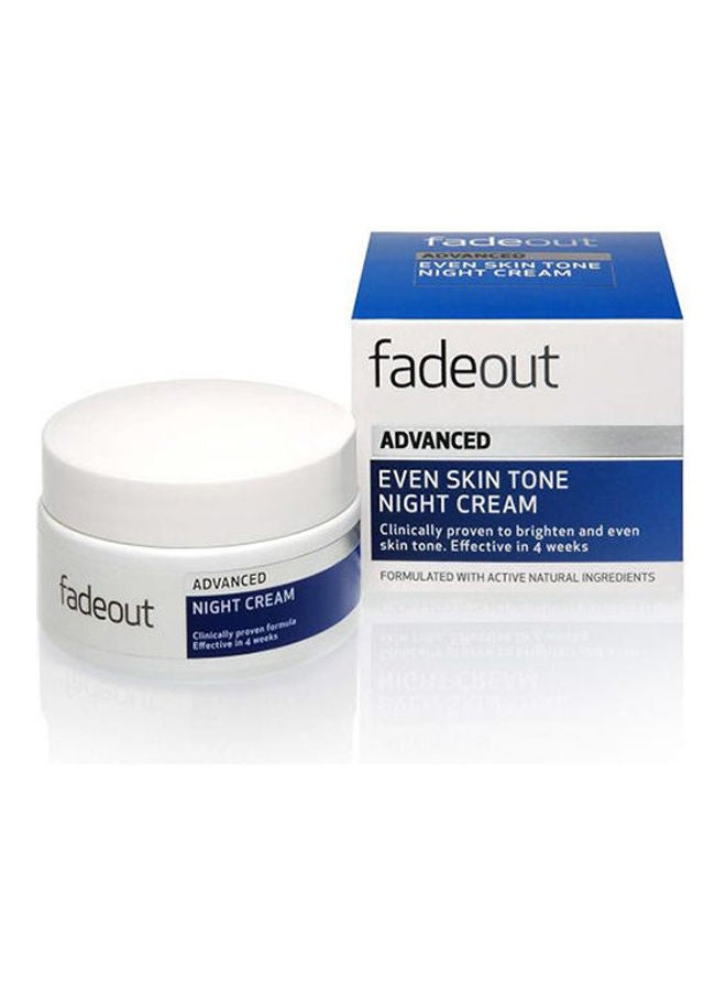 FADE OUT Advanced Whitening Night Cream Multicolour