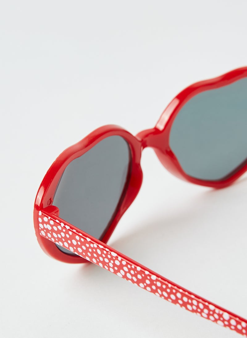 ال سي وايكيكي نظارة شمسية بإطار على شكل قلب طراز LCW-9SN634Z4 للبنات - Image 2