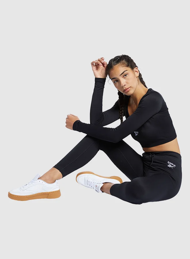 Reebok Classics Wardrobe Essentials Long Sleeve Top Black