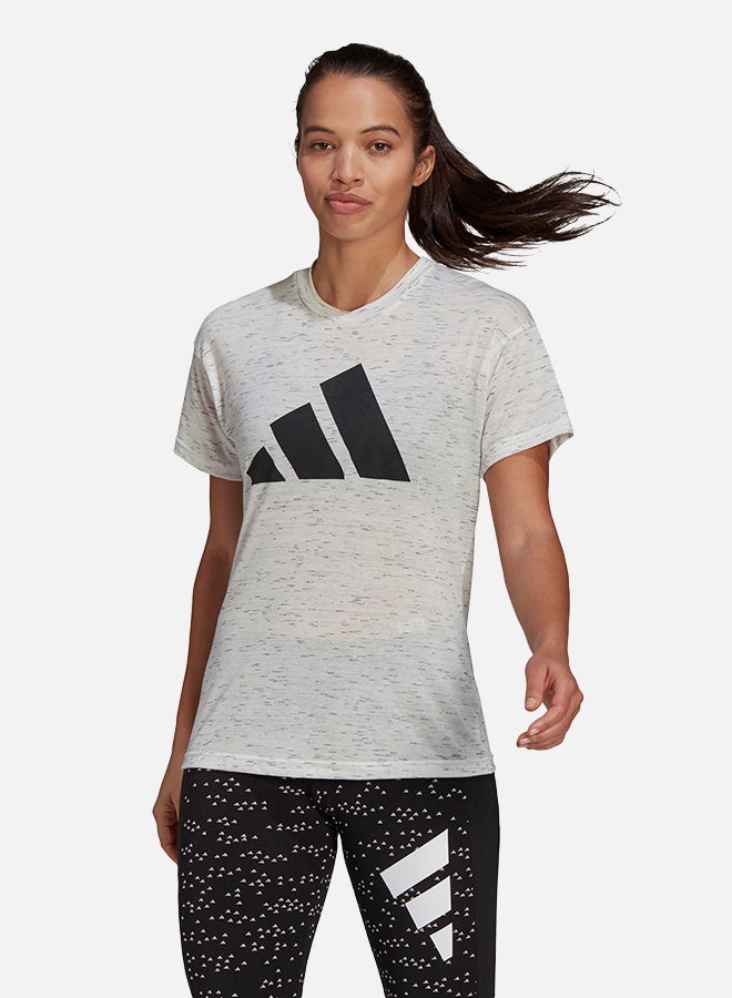 Buy Now Sportswear Winners 2.0 TShirt White Melange with Fast