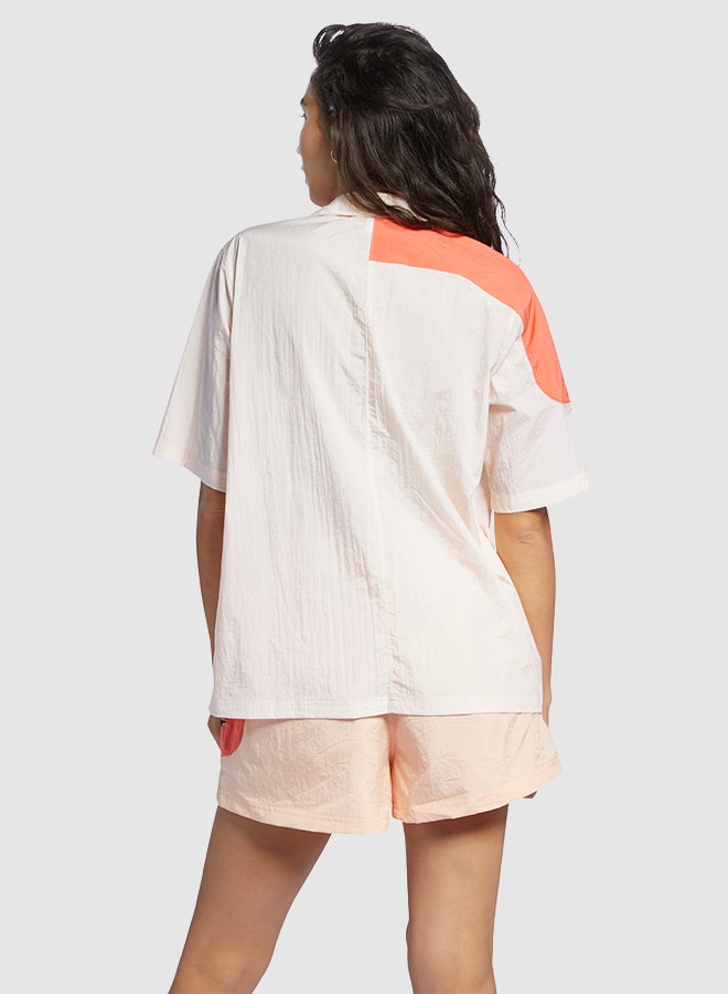 Reebok - Classics Side Pocket Shirt Aura Orange - Image 1