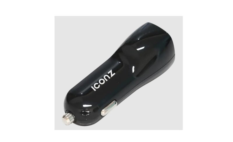 Iconz Micro USB Cable Car Charger Black 