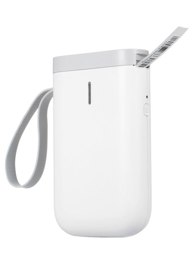 Portable Wireless Thermal Printer White 