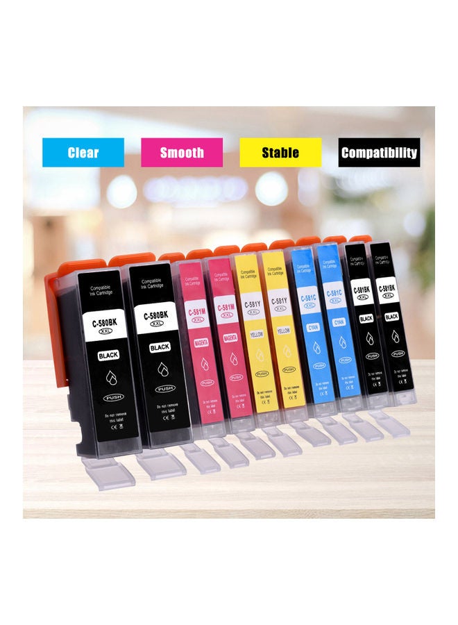 Generic - Replacement Cartridges For Canon PGI-580XXL CLI-581XXL 580XXL 581XXL 580 581 Multicolour - Image 1