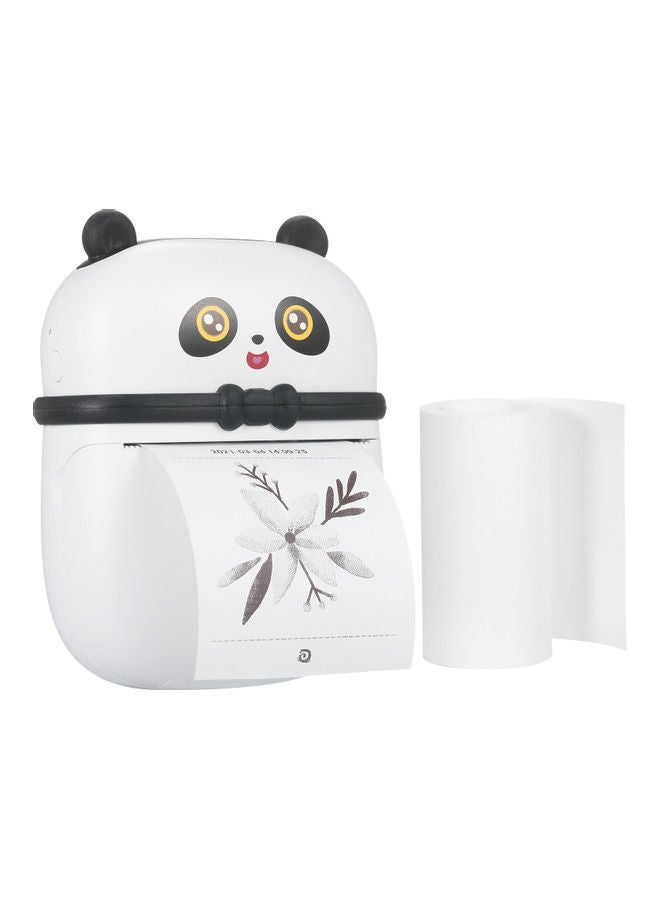 Mini Portable Wireless Thermal Printer White  - Image 1