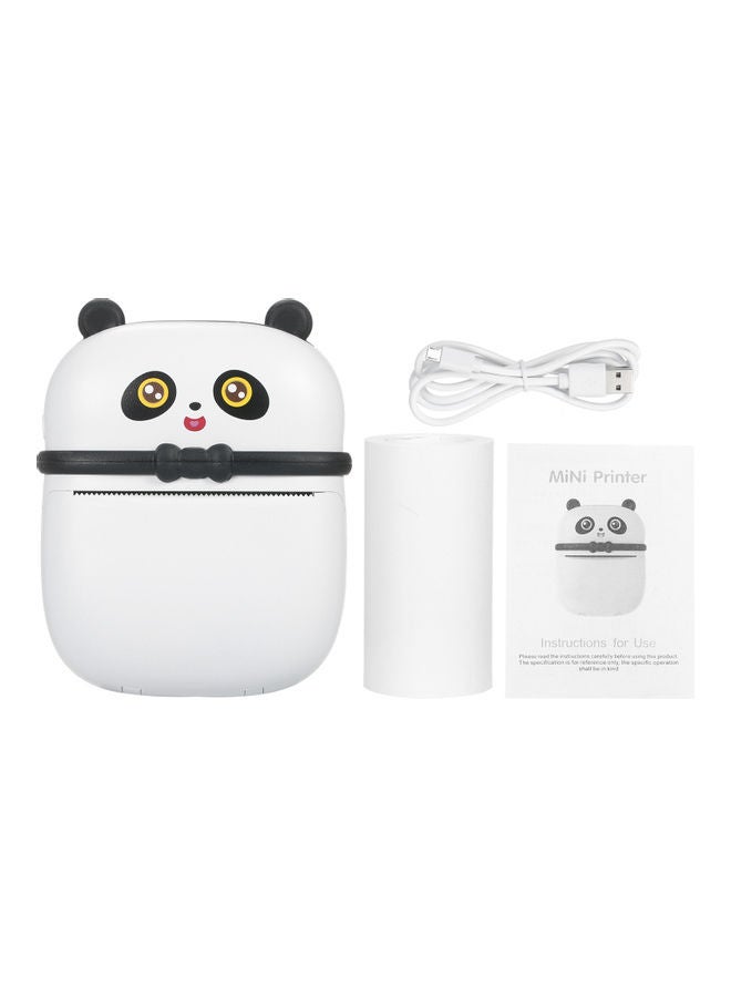 Mini Portable Wireless Thermal Printer White  - Image 3