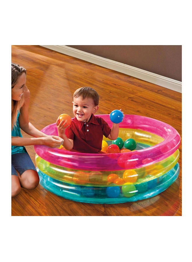 INTEX - Classic 3Ring Inflatable Baby Ball 86*25cm - Image 1
