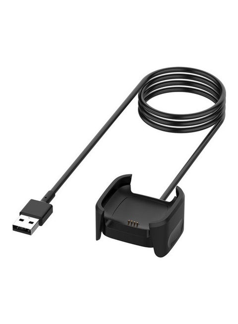 Charging Cable For Fitbit Versa 2 Watch Black