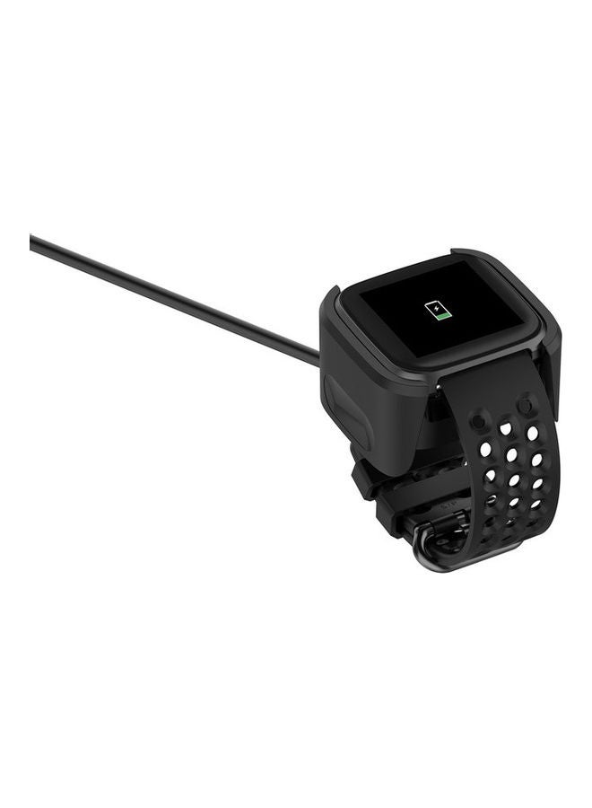 FITME Charging Cable For Fitbit Versa 2 Watch Black  - Image 3