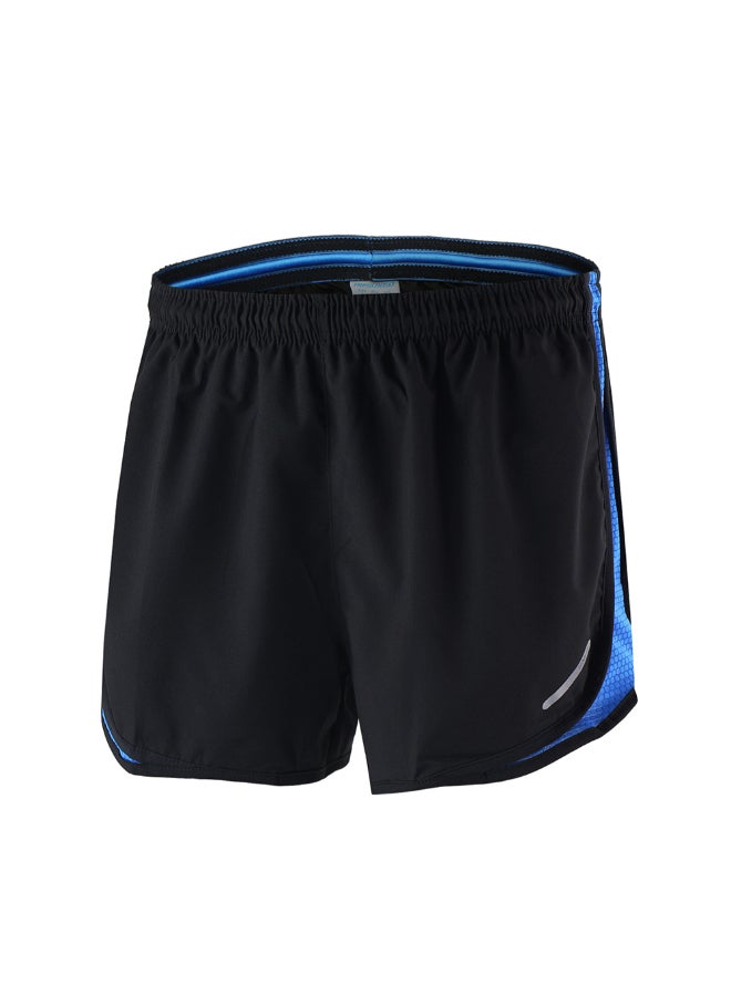 2 in 1 Running Shorts Blue/Black  - Image 1