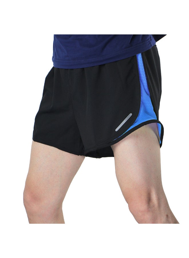 2 in 1 Running Shorts Blue/Black  - Image 2