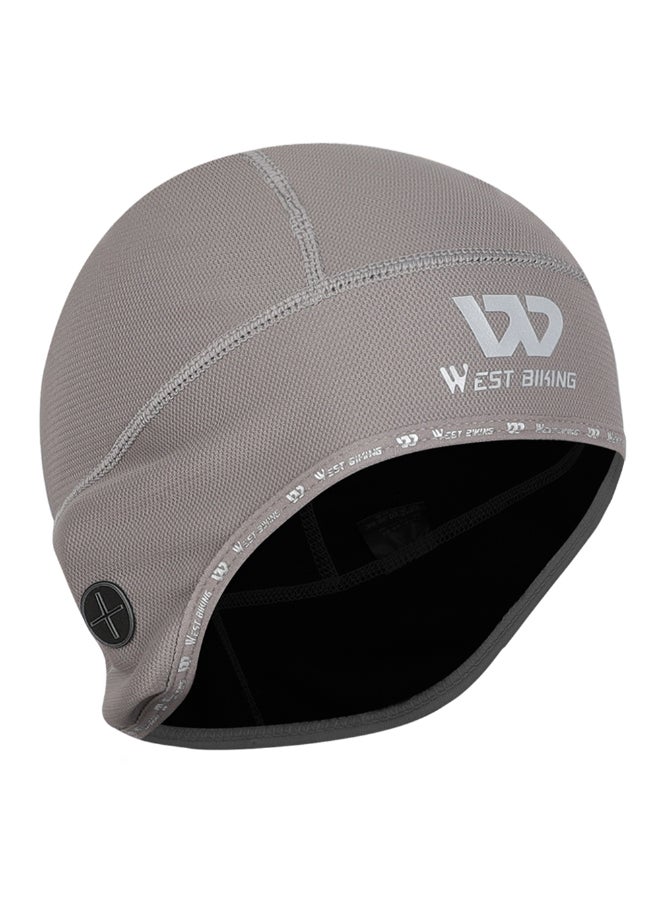 Outdoor Warm Cap With Headphone Jack Grey