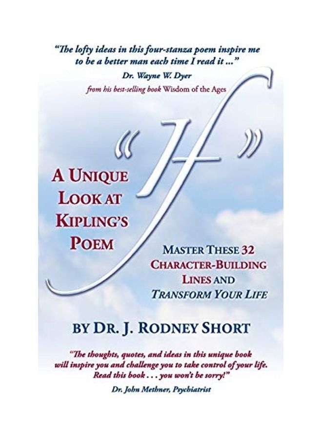 A Unique Look At Kipling's Poem If paperback english 