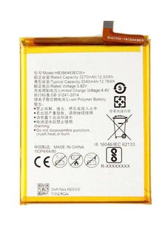 3340.0 mAh Replacement Battery For Huawei Nova Plus MLA-L01 MLA L02 L03 / Replacement Battery For Huawei G9 plus TL00 Honor 6X AL00 AL10 Silver