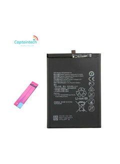 كابتن تيك بطارية بديلة لأجهزة هواوي هونر 8X/ نوفا 3/4/ ميت 20 لايت/ P10 بلس/ فيو 10 V10/ هونر بلاي 3750.0 mAh أسود  - Image 2