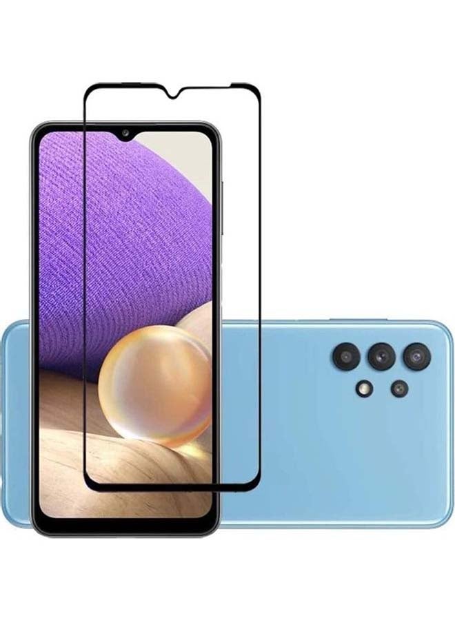 إنتاج لاصقة حماية للشاشة 5D عالية الجودة ومقاومة للخدش لهاتف سامسونج جالاكسي A32 5G أسود - Image 1