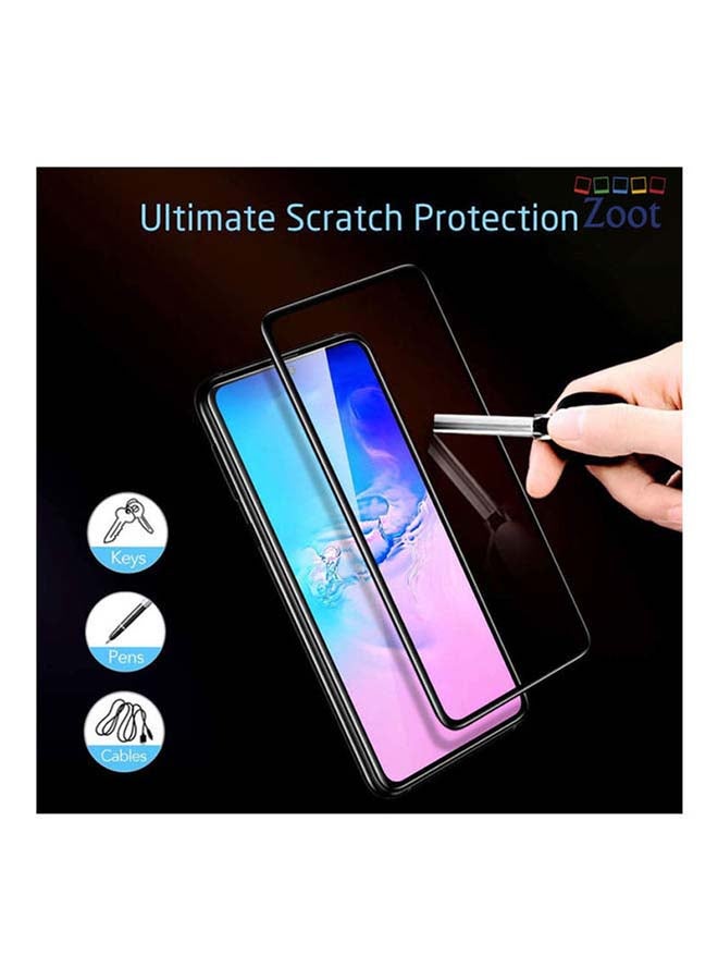 Zoot Tempered Glass Screen Protector For Samsung Galaxy Note 10 Lite Black - Image 3