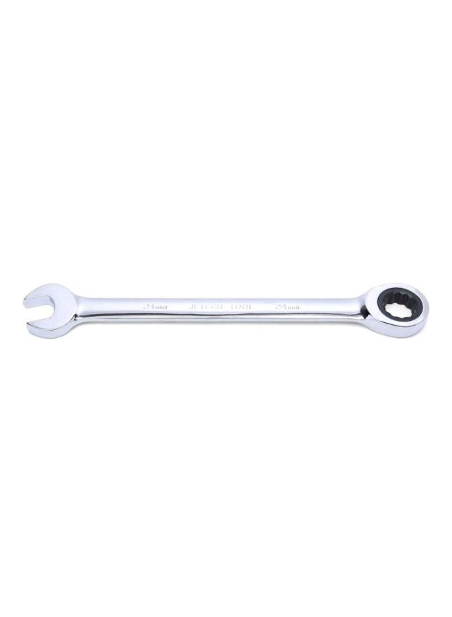 Jetech 15/16 Inch Combination Wrench - Industrial Grade Spanner with 12-Point Design, 15-Degree Offset, Made with Durable Chrome Vanadium Steel, SAE Silver 15/16inch