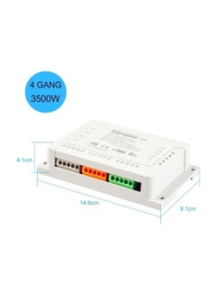 4-Channels Rail Mounting WiFi Switch White - v1617084091/N22827436A_5