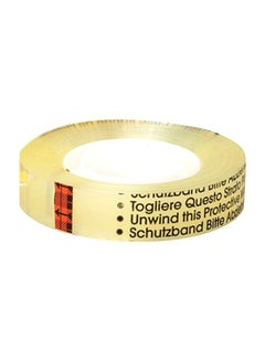 3M Scotch Permanent Double Sided Tape 12.7mm x 25 yards Clear 12.7x22860mm  - Image 1
