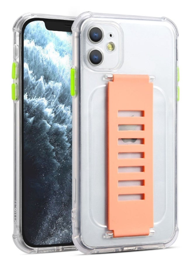 Grip2u Protective Case Cover For Apple iPhone 11 Clear/Pink