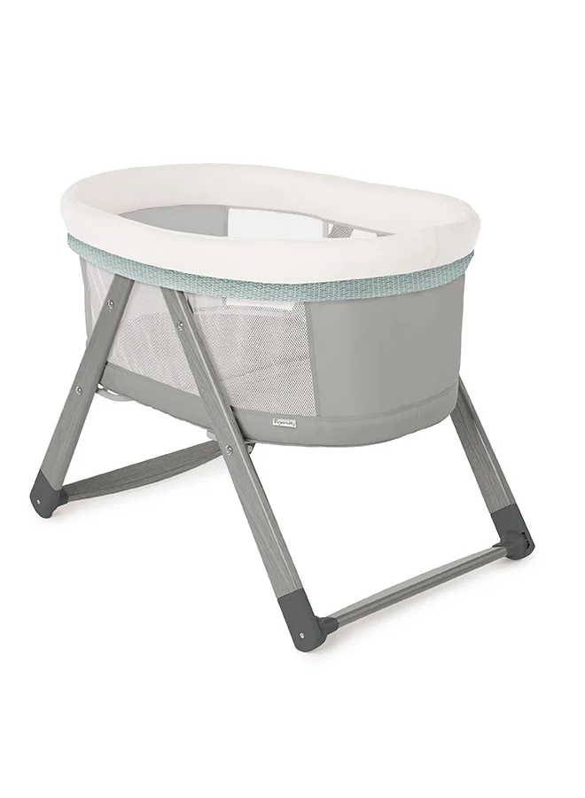 ingenuity Wood Foldaway Rocking Bassinet Classic - Wallace