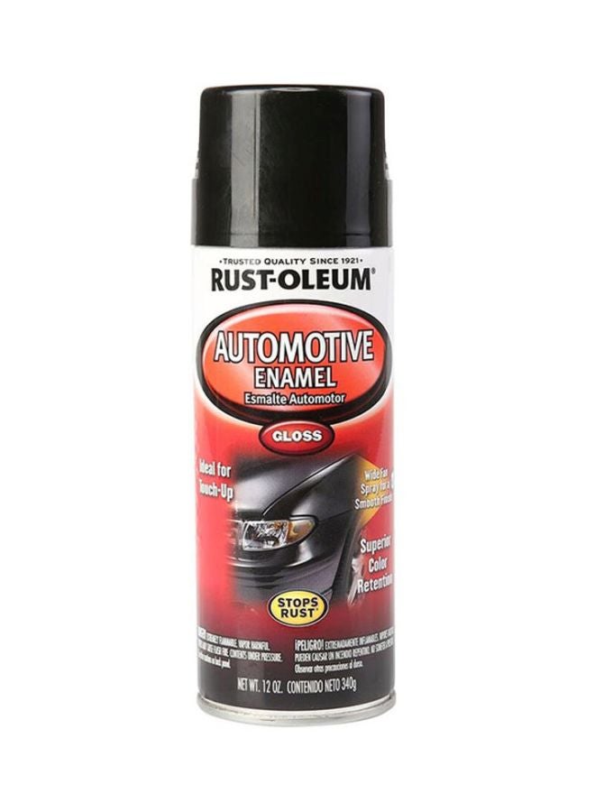 رست أوليوم أوتوموتيف إناميل أسود 354ملليلتر - Image 1