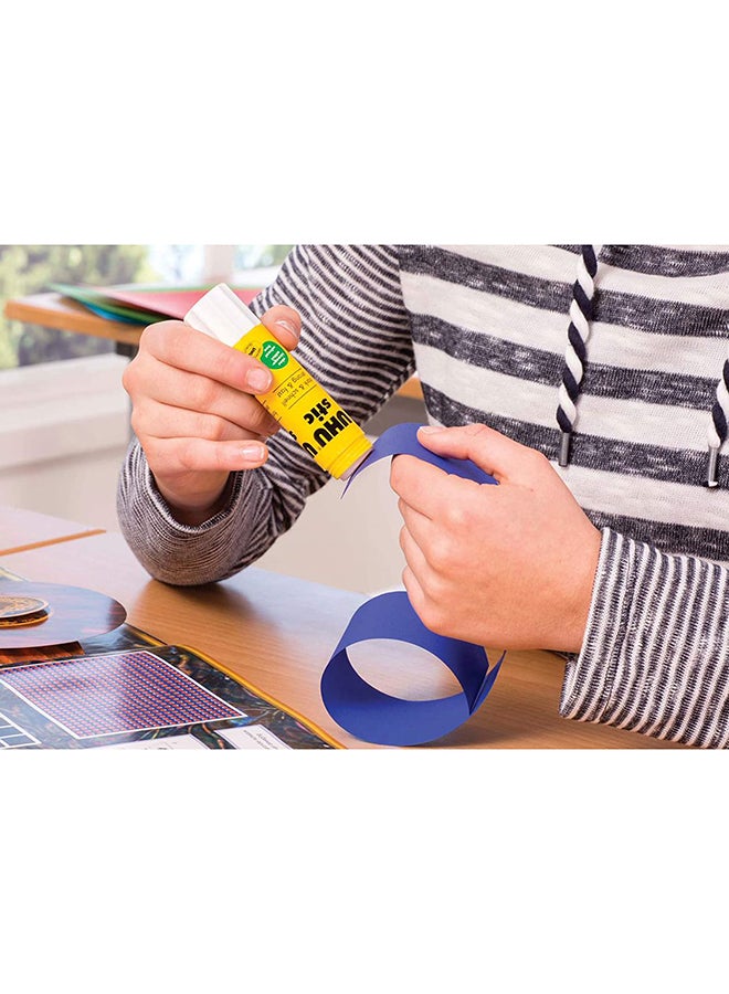 UHU 5-Piece Glue Stick Set Yellow/White/Black - Image 3