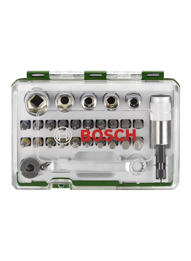 بوش مجموعة رؤوس مفكات من 27 قطعة متعدد الألوان - Image 2