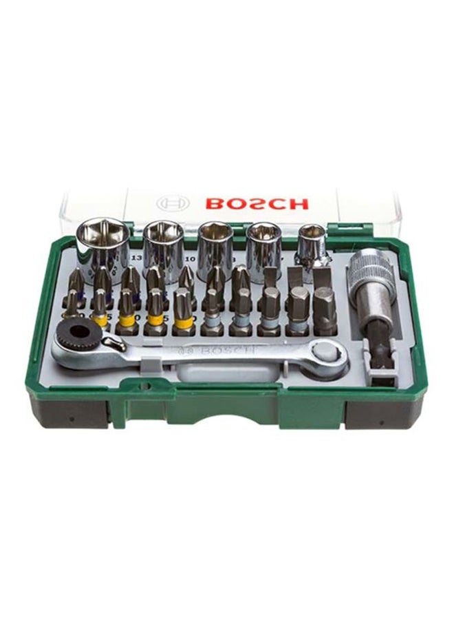 بوش مجموعة رؤوس مفكات من 27 قطعة متعدد الألوان - Image 4