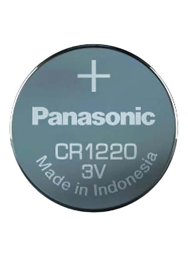 Panasonic - 5-Piece CR1220 Lithium Battery Silver - Image 1