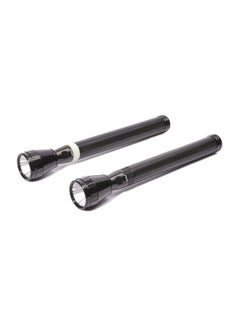 Sanford 2-Piece Rechargeable LED Search Light Set Black/White  - Image 2