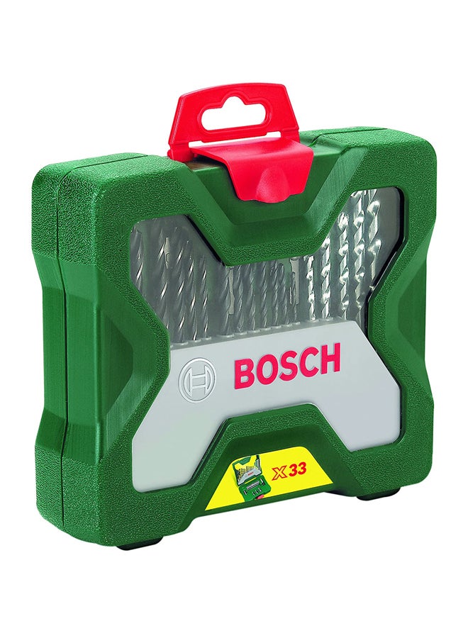 BOSCH 33-Piece X-Line Drill Bit Set Silver 172x44ml - Image 2