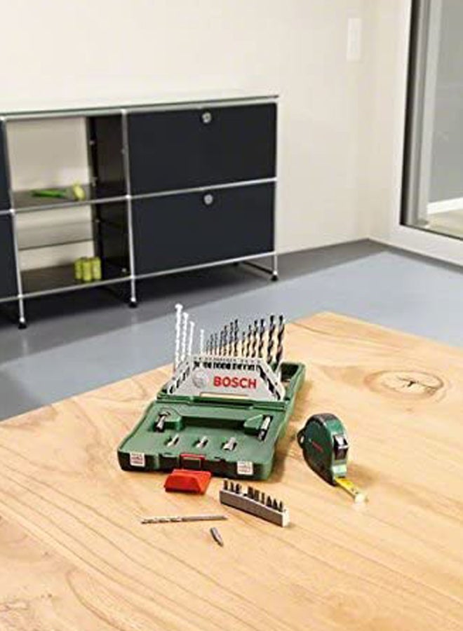 BOSCH 33-Piece X-Line Drill Bit Set Silver 172x44ml - Image 3